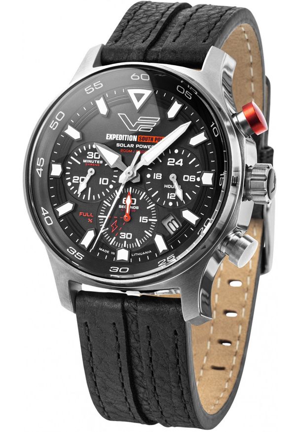 Zegarek męski Vostok Europe VR42-592A761 czarny. Kolor: czarny