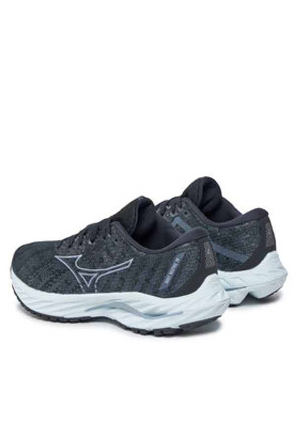 Mizuno Buty do biegania Wave Inspire 19 D J1GD2346 Czarny. Kolor: czarny. Materiał: materiał. Model: Mizuno Wave