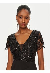 Rinascimento Sukienka koktajlowa CFC0019731002 Czarny Regular Fit. Kolor: czarny. Materiał: syntetyk. Styl: wizytowy #3