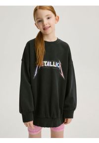 Reserved - Bluza z motywem Metallica - czarny. Kolor: czarny. Materiał: bawełna