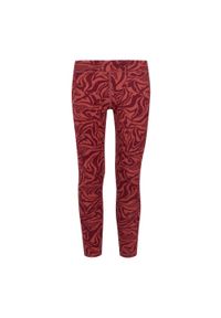 Legginsy fitness dziecięce Regatta Barlia Winter. Okazja: na uczelnię. Kolor: czerwony. Styl: sportowy