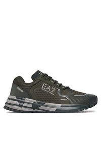 EA7 Emporio Armani Sneakersy X8X094 XK239 S894 Khaki. Kolor: brązowy. Materiał: materiał