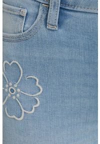 Hollister Co. jeansy damskie high waist. Stan: podwyższony. Kolor: niebieski #2