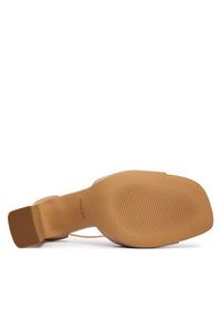Aldo Sandały Florianna 14296302 Beżowy. Kolor: beżowy. Materiał: skóra #6