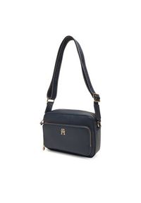 TOMMY HILFIGER - Tommy Hilfiger Torebka Th Joy Camera Bag AW0AW16812 Granatowy. Kolor: niebieski. Materiał: skórzane #3