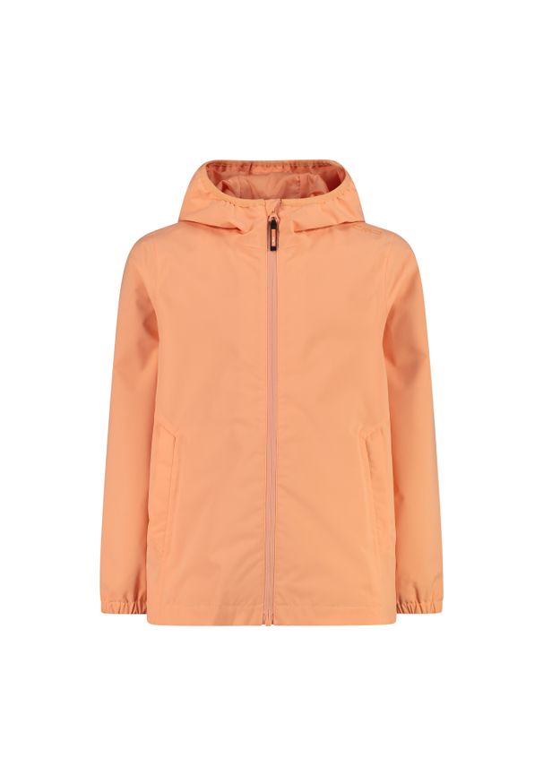 Dziewczęca kurtka wodoodporna CMP. Kolor: żółty, wielokolorowy, pomarańczowy. Styl: młodzieżowy