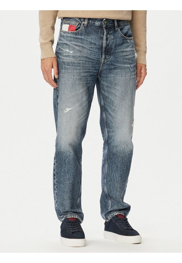 Tommy Jeans Jeansy Sonny DM0DM233661 Niebieski Regular Fit. Kolor: niebieski