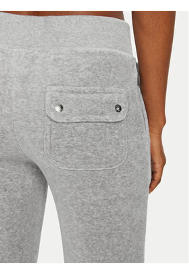 Juicy Couture Spodnie dresowe Layla JCSEBJ001 Szary Flared Leg. Kolor: szary. Materiał: syntetyk