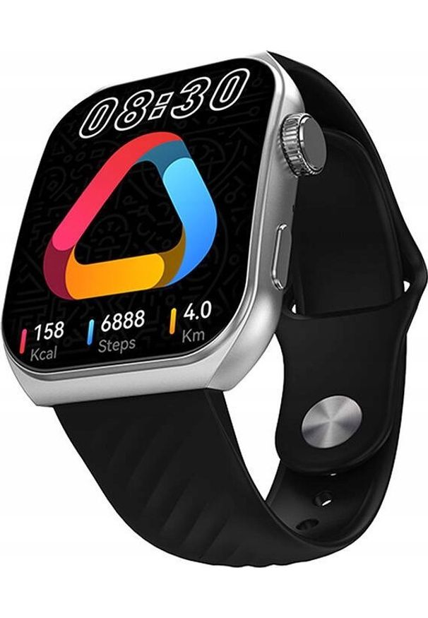 Smartwatch QCY Smartwatch QCY GS2 S5 (czarny). Rodzaj zegarka: smartwatch. Kolor: czarny