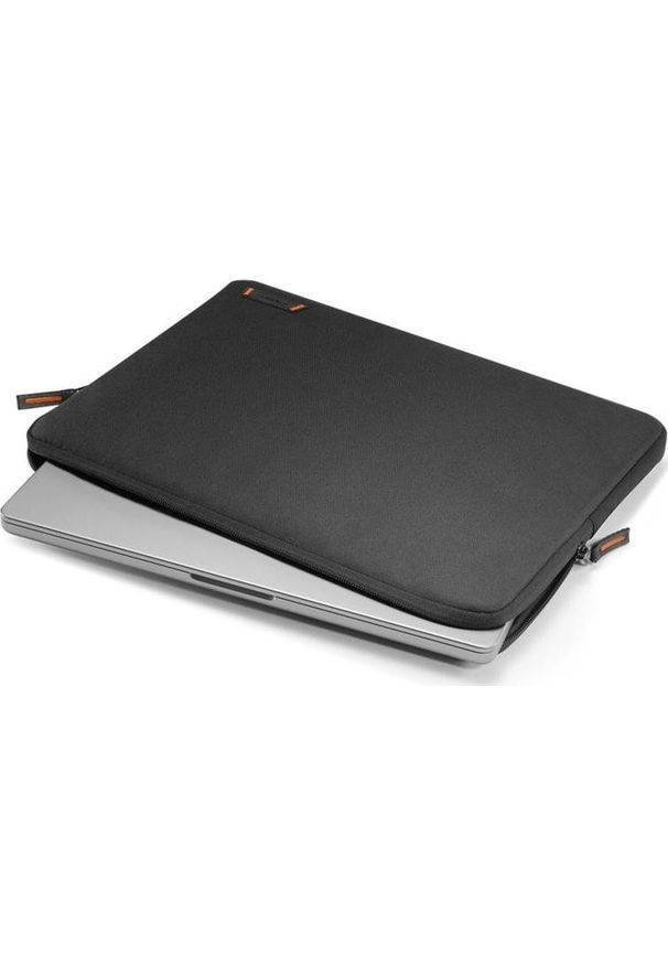 SPIGEN - Pokrowiec Spigen Basic Laptop Pouch 13'' -14 '' czarny. Kolor: czarny. Materiał: nylon, materiał. Styl: elegancki, casual