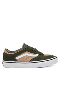 Vans Tenisówki Rowley Classic VN000SFB50K1 Zielony. Kolor: zielony. Materiał: skóra, zamsz