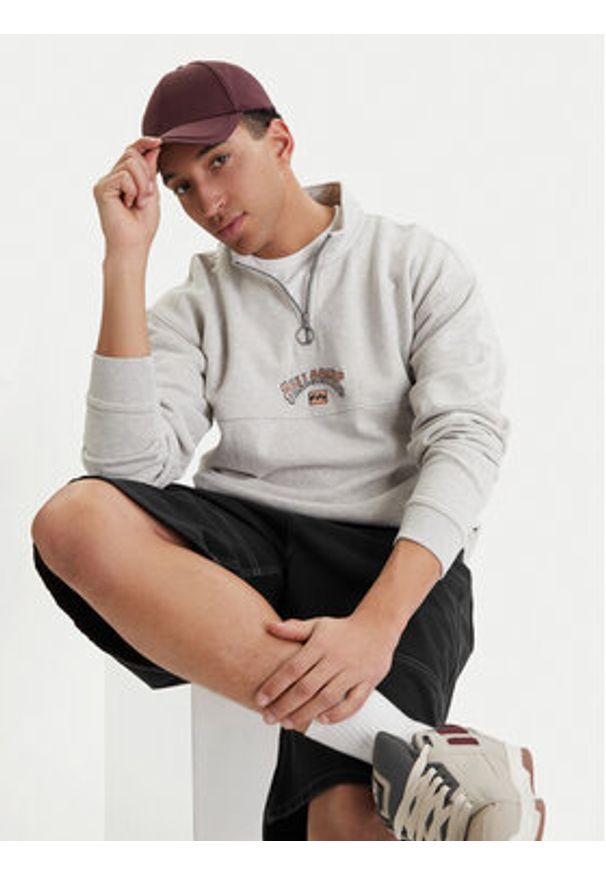 Billabong Bluza Burleigh EBYFT00130 Szary Regular Fit. Kolor: szary. Materiał: bawełna