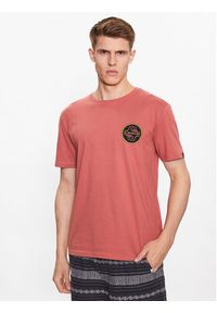 Quiksilver T-Shirt Core Bubble EQYZT07232 Pomarańczowy Regular Fit. Kolor: pomarańczowy. Materiał: bawełna #4