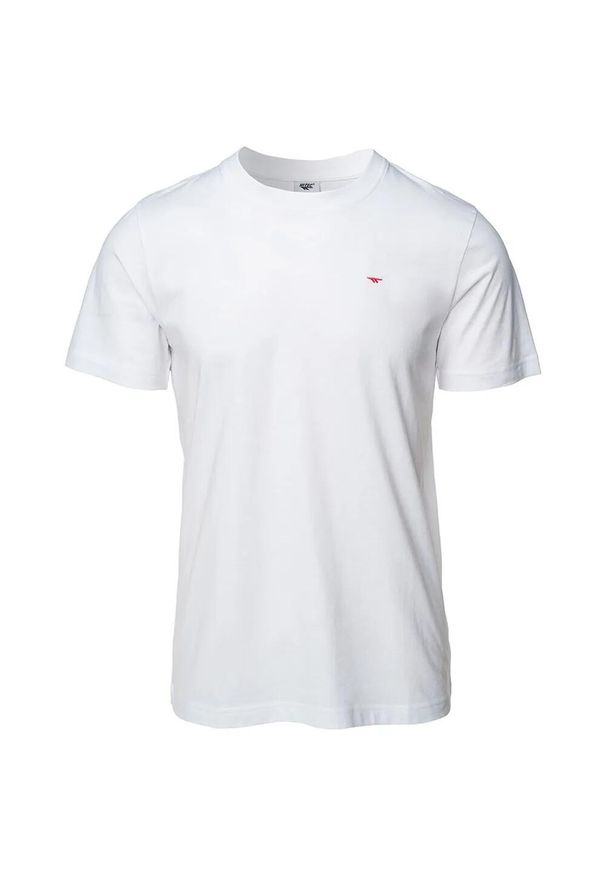 Hi-tec - Męska Koszulka Playo II. Kolor: biały. Sport: turystyka piesza