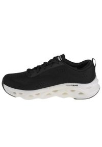 skechers - Buty do biegania damskie, Skechers Go Run Swirl Tech. Kolor: wielokolorowy, czarny. Sport: bieganie