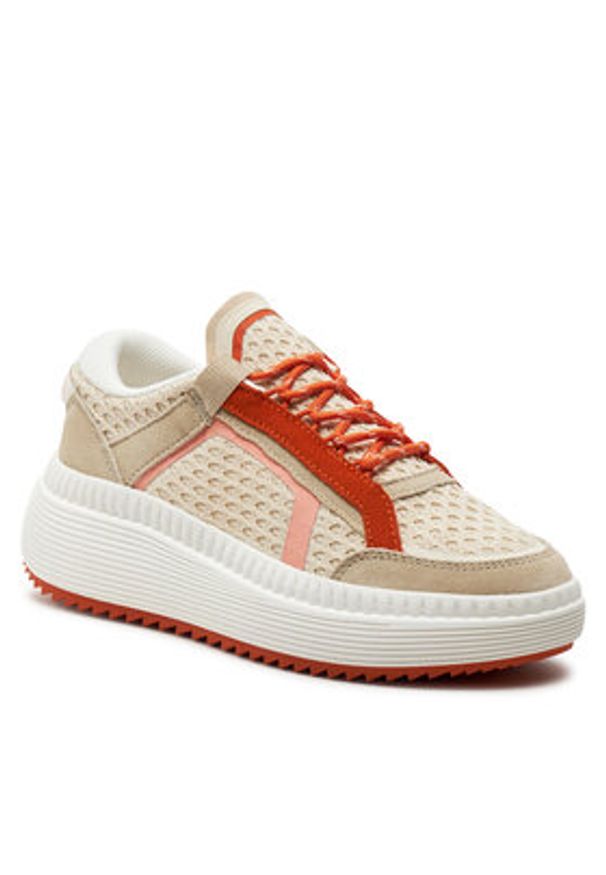Marc O'Polo Sneakersy 40217833501312 Beżowy. Kolor: beżowy. Materiał: materiał