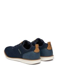 Nautica Półbuty CEO-IGO-01 Granatowy. Kolor: niebieski. Materiał: materiał #7