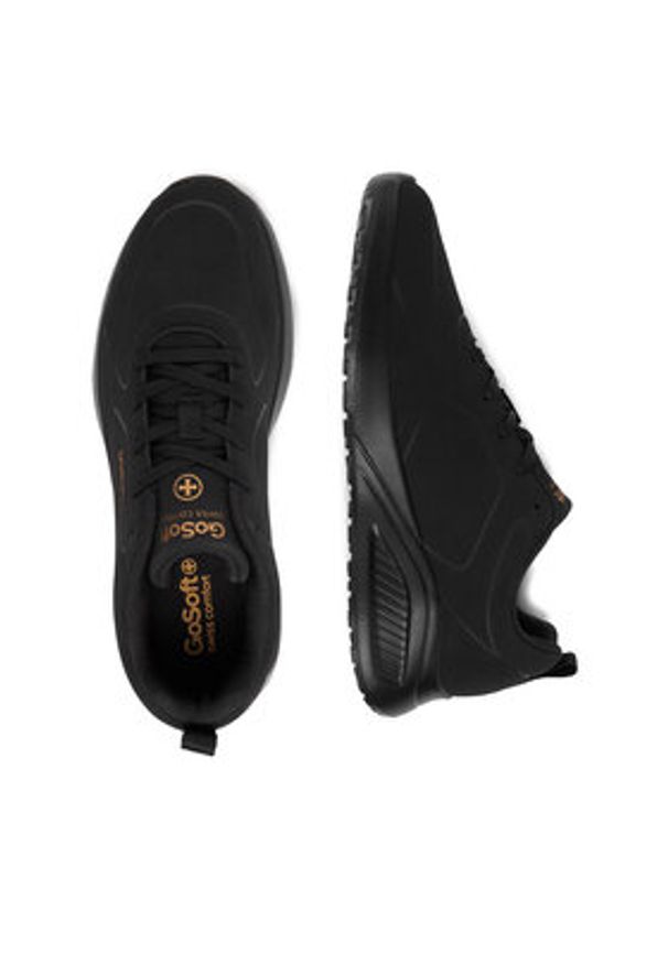 Go Soft Sneakersy CEOWB-V15-1037 Czarny. Kolor: czarny. Materiał: materiał