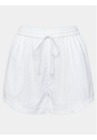 Seafolly Szorty materiałowe 55208-SH Biały. Kolor: biały. Materiał: bawełna