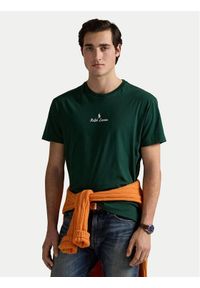 Polo Ralph Lauren T-Shirt 710981370006 Zielony Classic Fit. Typ kołnierza: polo. Kolor: zielony. Materiał: bawełna