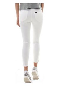 Lee - LEE SCARLETT CROPPED DAMSKIE SPODNIE JEANSOWE OFF WHITE L30CKWEW #3