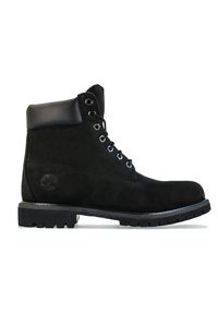 Buty męskie Timberland Premium 6 100730011 - czarne. Kolor: czarny. Materiał: guma, skóra, kauczuk, materiał, mikrofibra. Szerokość cholewki: normalna. Technologia: Primaloft. Sport: turystyka piesza