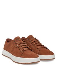 Timberland Sneakersy Maple Grove Low Lace TB0A6A2DEM71 Brązowy. Kolor: brązowy. Materiał: nubuk, skóra #4