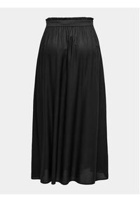 only - ONLY Spódnica plisowana Venedig 15164606 Czarny Regular Fit. Kolor: czarny. Materiał: wiskoza #3