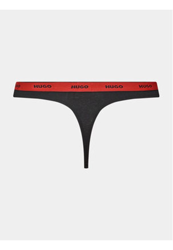 Hugo Stringi 50510622 Czarny. Kolor: czarny. Materiał: bawełna