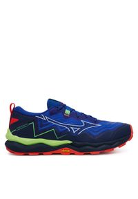 Mizuno Buty do biegania Wave Daichi 9 J1GJ2571 Niebieski. Kolor: niebieski. Materiał: materiał. Model: Mizuno Wave