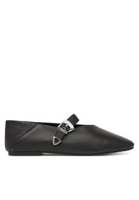 Tommy Jeans Baleriny Tjw Ballerina Nappa Leather EN0EN03043 Czarny. Kolor: czarny. Materiał: skóra #1