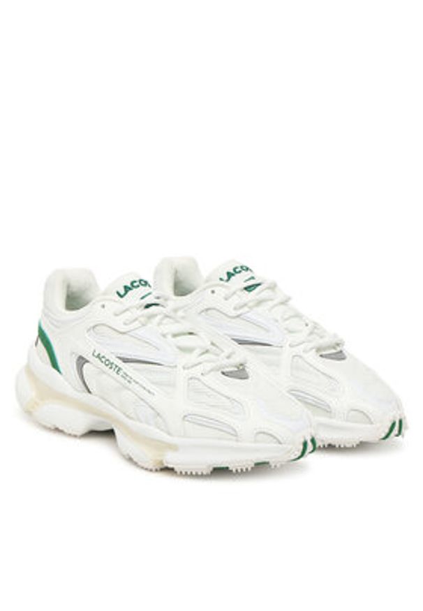 Lacoste Sneakersy L003 2K24 7-50SMA0105 Biały. Kolor: biały. Materiał: materiał