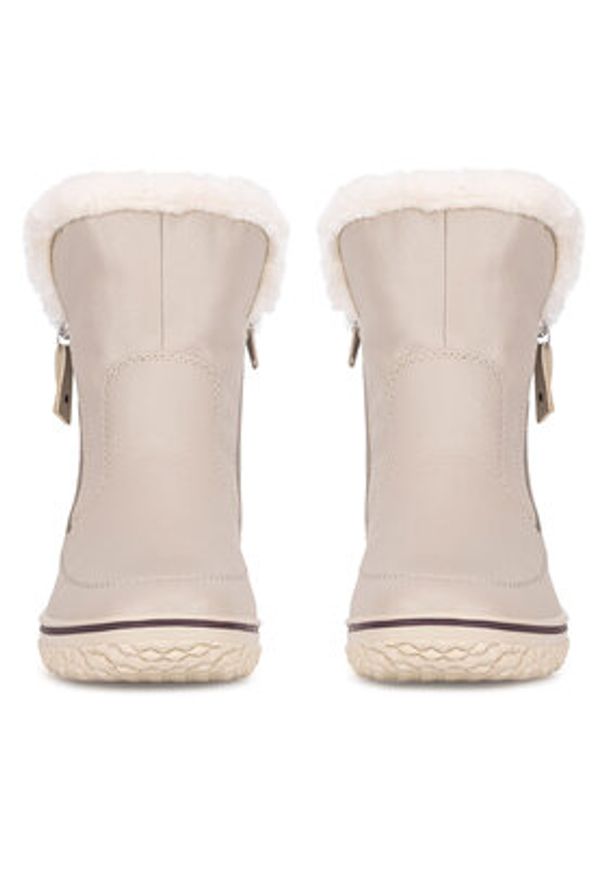 Rieker Trzewiki Z4281-60 Beżowy. Kolor: beżowy. Materiał: materiał