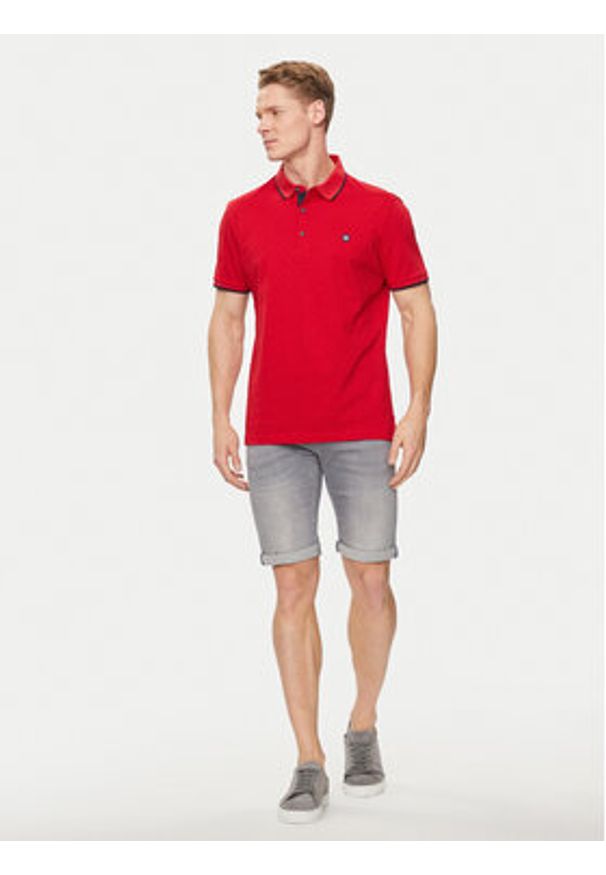 Pierre Cardin Szorty jeansowe C7 34520.8130 Szary Modern Fit. Kolor: szary. Materiał: bawełna