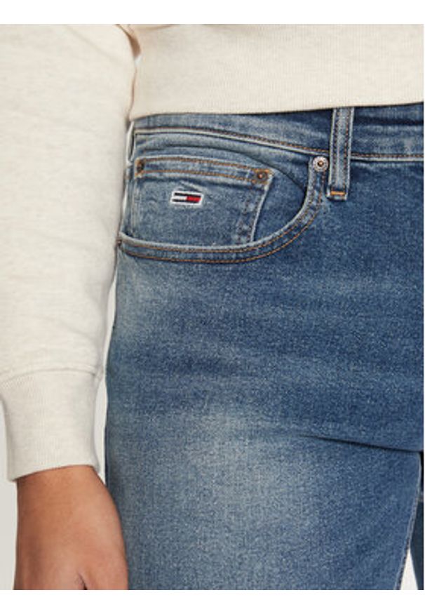 Tommy Jeans Jeansy Scanton DM0DM20535 Niebieski Slim Fit. Kolor: niebieski