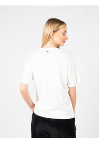 Pinko T-Shirt "Tiphanie" | 1G18AS A06Y | Kobieta | Biały. Okazja: na co dzień. Kolor: biały. Materiał: bawełna. Wzór: nadruk. Styl: casual, klasyczny #4