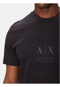 Armani Exchange T-Shirt XM000358 AF10364 UB101 Granatowy Regular Fit. Kolor: niebieski. Materiał: bawełna #5