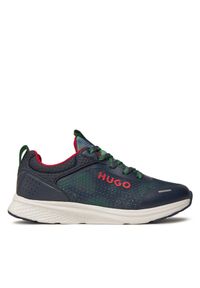 Hugo - Sneakersy HUGO. Kolor: niebieski