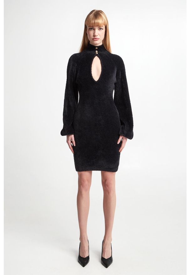 Elisabetta Franchi - Sukienka futrzana ELISABETTA FRANCHI. Materiał: futro
