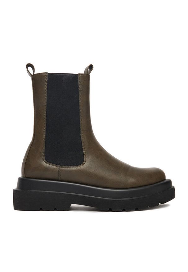 DeeZee Sztyblety 7223-1-OLIVE Zielony. Kolor: zielony. Materiał: syntetyk, materiał