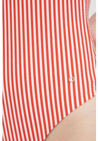 only - Only jednoczęściowy strój kąpielowy Kitty kolor czerwony miękka miseczka. Kolor: czerwony #4