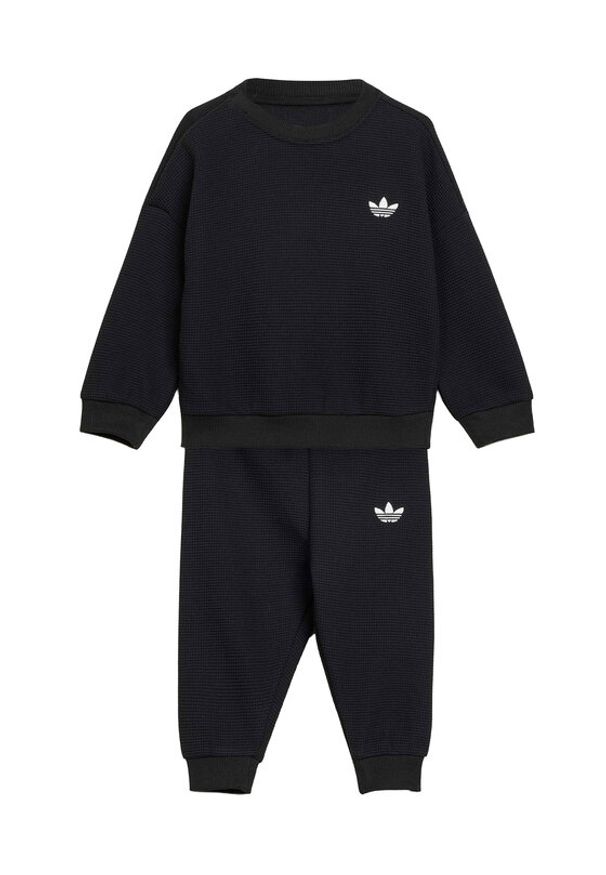 Adidas - adidas Dres KT1797 Czarny Loose Fit. Kolor: czarny. Materiał: bawełna