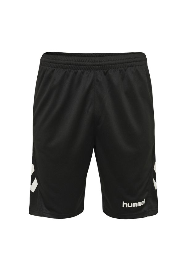 Szorty dla dzieci Hummel hmlPROMO. Okazja: na uczelnię. Kolor: czarny. Sezon: lato. Styl: młodzieżowy, sportowy. Sport: joga i pilates