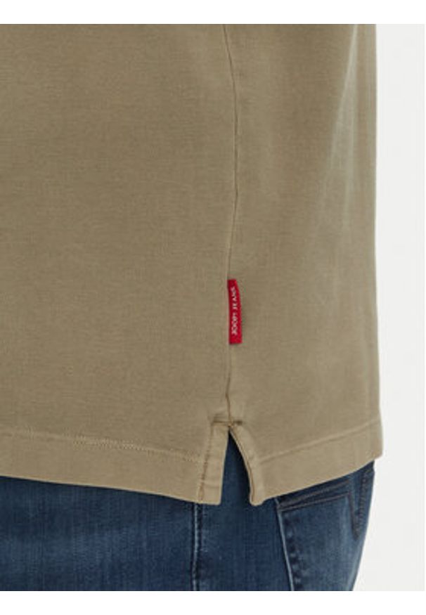 JOOP! Jeans Polo 15 JJJ-02Ambrosian 30045619 Brązowy Modern Fit. Typ kołnierza: polo. Kolor: brązowy. Materiał: bawełna
