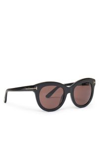 Tom Ford Okulary przeciwsłoneczne FT1189 01E Czarny. Kolor: czarny