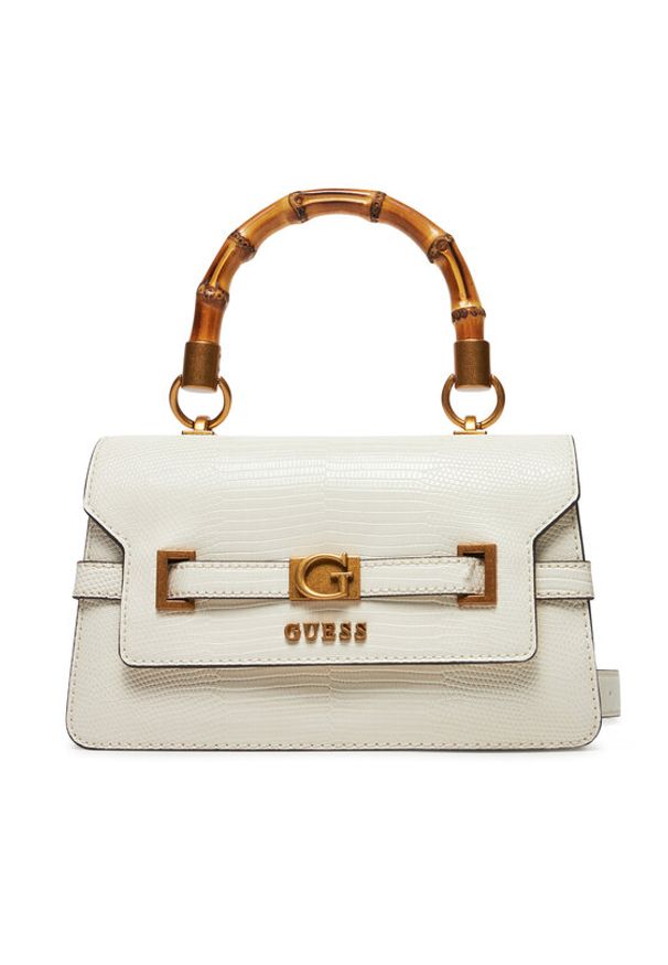 Guess Torebka HWKB95 06200 Écru. Materiał: skórzane