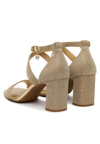 MICHAEL Michael Kors Sandały Alexa Block 40S6AXMS1D Złoty. Kolor: złoty. Materiał: skóra #3