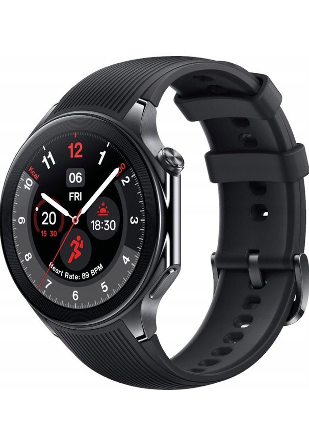 ONEPLUS - Smartwatch OnePlus Watch 2 Czarny (OPWWE231). Rodzaj zegarka: smartwatch. Kolor: czarny