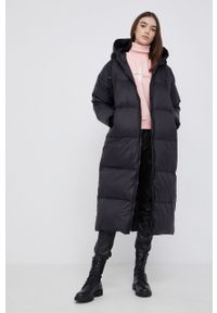 Calvin Klein Jeans Bluza bawełniana damska kolor różowy z nadrukiem. Okazja: na co dzień. Typ kołnierza: golf. Kolor: różowy. Materiał: bawełna. Długość rękawa: długi rękaw. Długość: długie. Wzór: nadruk. Styl: casual #5