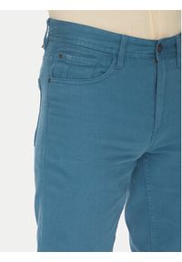 Blend Szorty jeansowe 20718128 Niebieski Regular Fit. Kolor: niebieski. Materiał: bawełna
